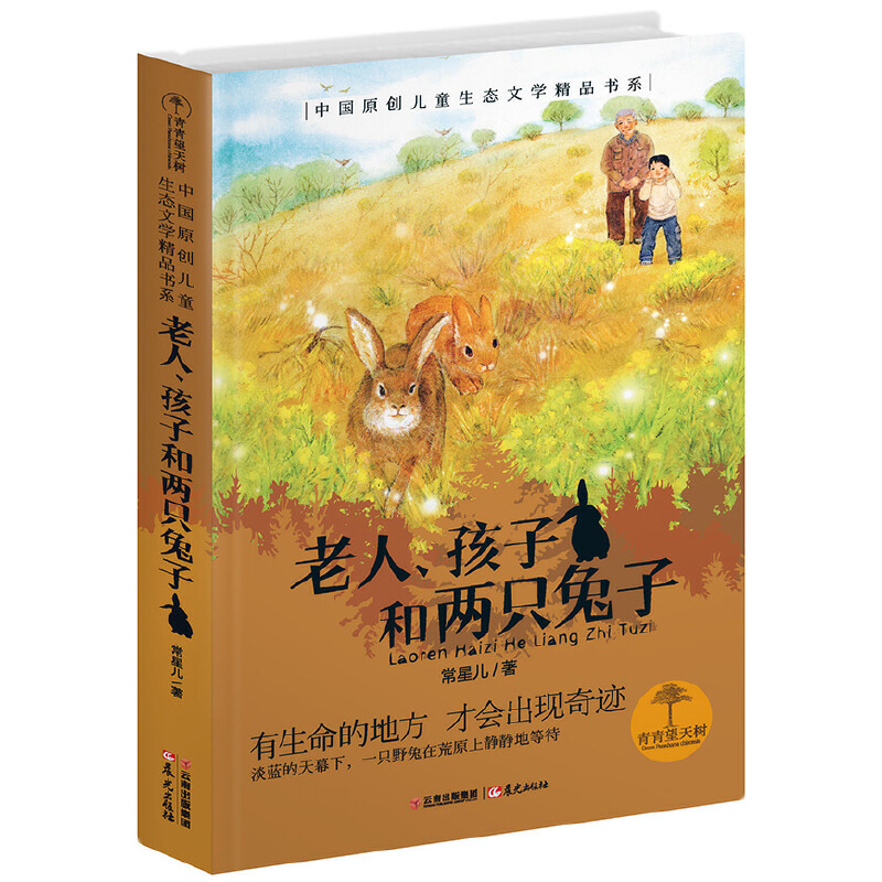 老人孩子和两只兔子/中国原创儿童生态文学精品书系