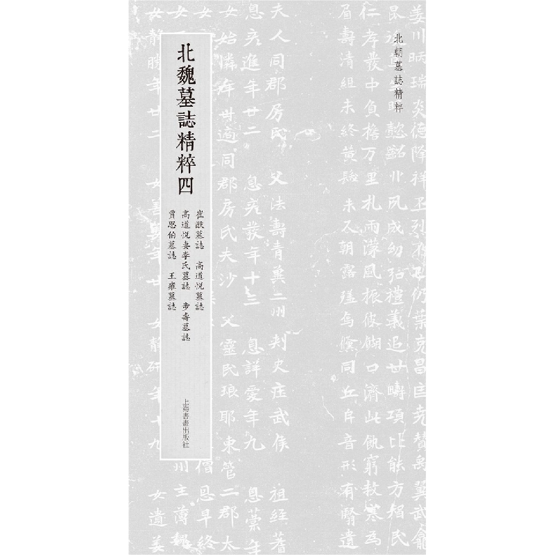 北朝墓志精粹·北魏墓誌精粹四