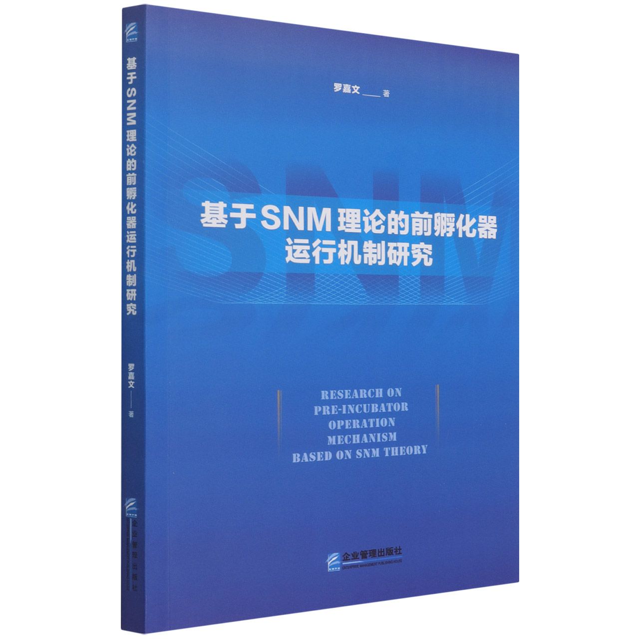 基于SNM理论的前孵化器运行机制研究