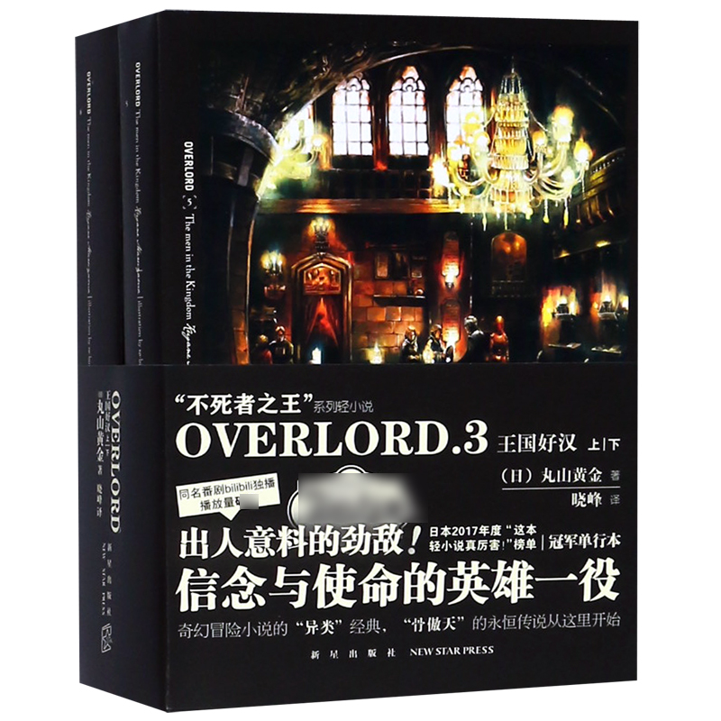 OVERLORD(3王国好汉上下)/不死者之王系列轻小说