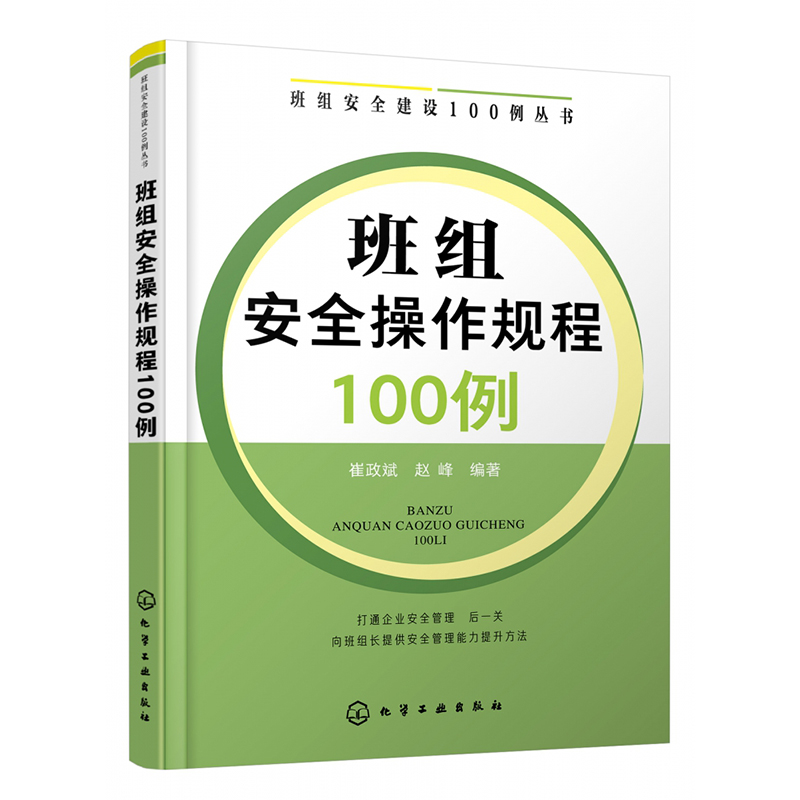 班组安全操作规程100例/班组安全建设100例丛书