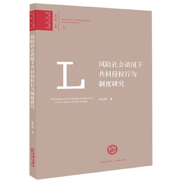 风险社会语境下共同侵权行为制度研究/法学与法治建设研究文丛
