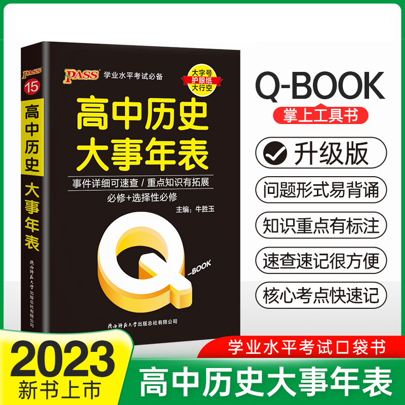 PASS-2023《QBOOK》 15.高中历史大事年表