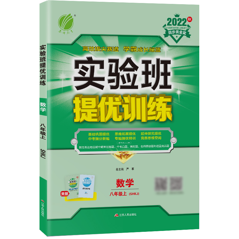 实验班提优训练 八年级数学(上) 沪科版 2022年秋新版
