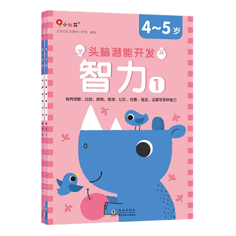 头脑潜能开发-智力4-5岁（全2册）-海豚