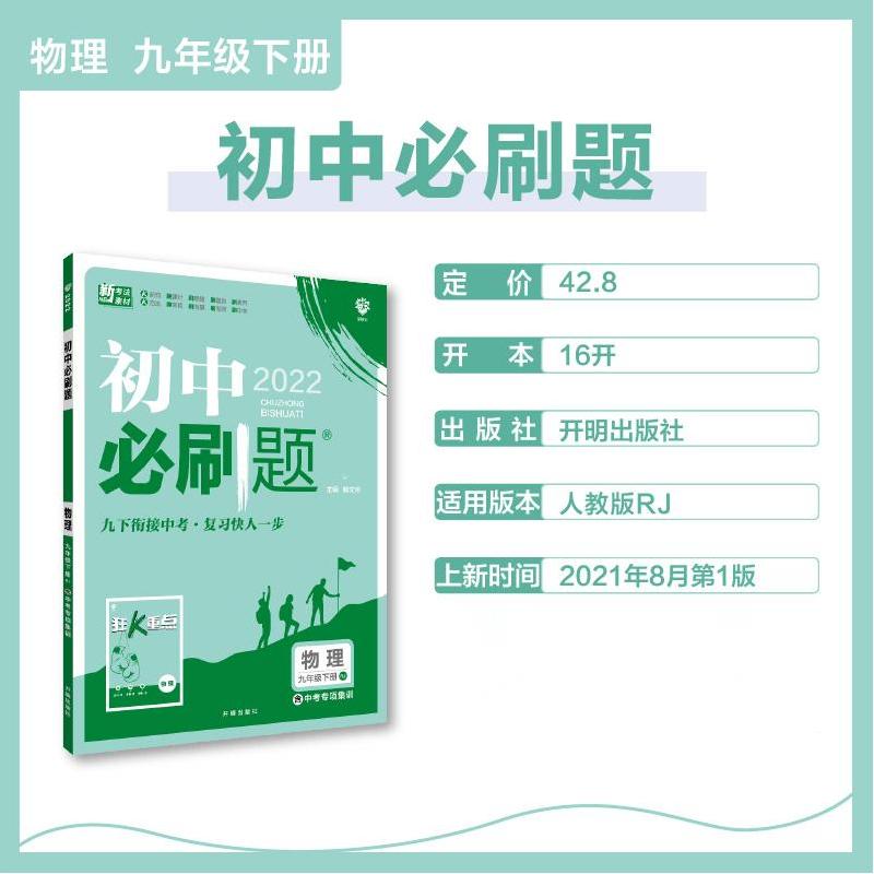 2022春初中必刷题 物理九年级下册 RJ