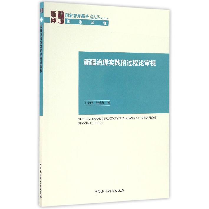 新疆治理实践的过程论审视/国家智库报告