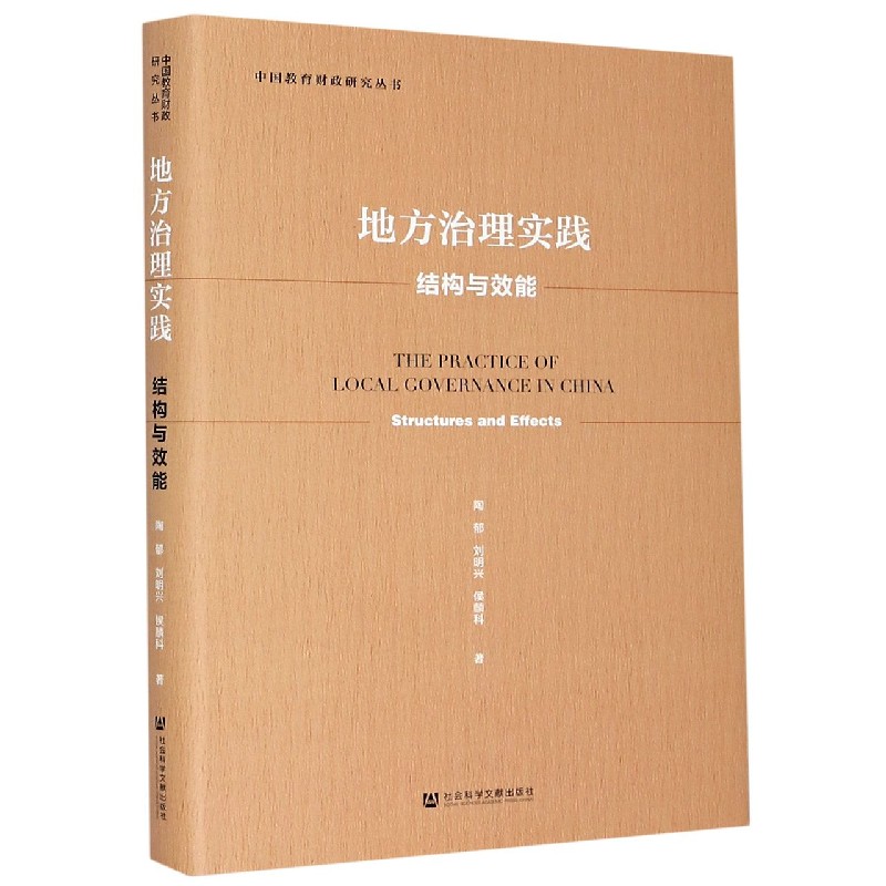 地方治理实践(结构与效能)(精)/中国教育财政研究丛书