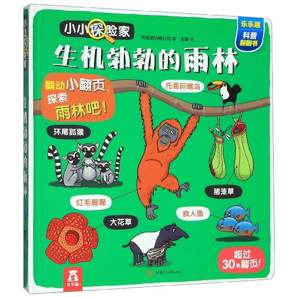 生机勃勃的雨林(精)/小小探险家