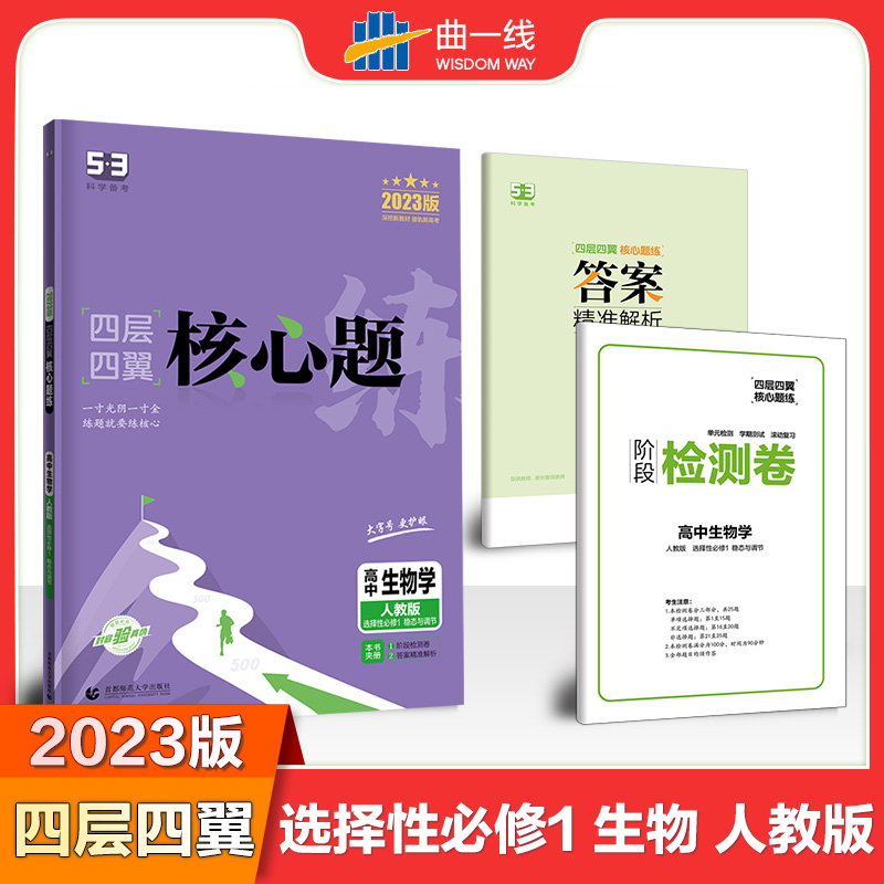 2023版四层四翼核心题练 选择性必修1 生物 （人教版）稳态与调节