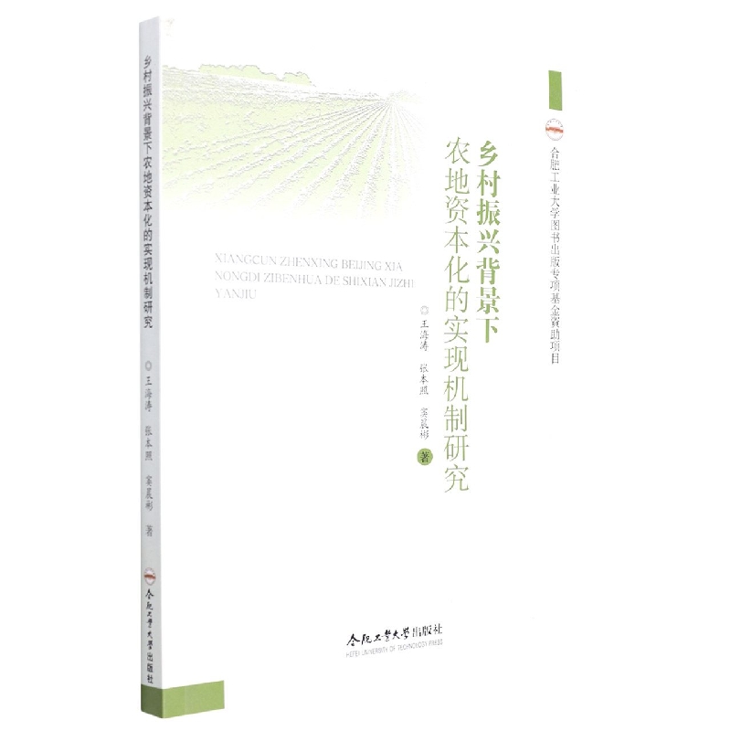 （2020年度合肥工业大学图书出版专项基金项目）乡村振兴背景下农地资本化的实现机制研究