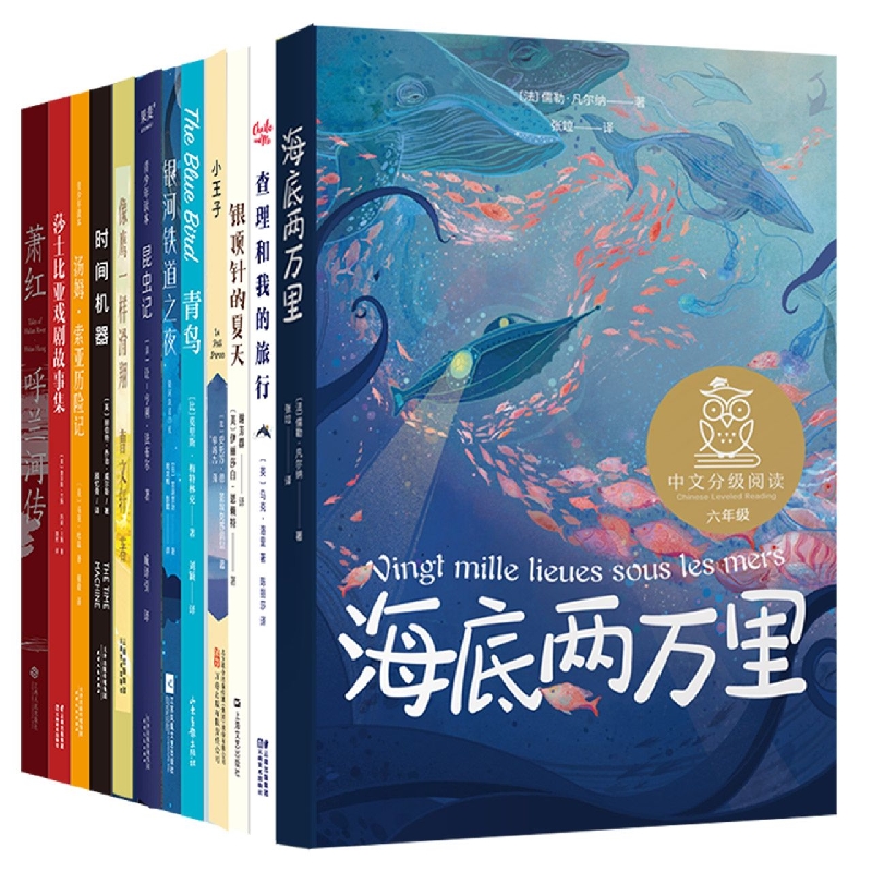中文分级阅读六年级（12册）新版2022