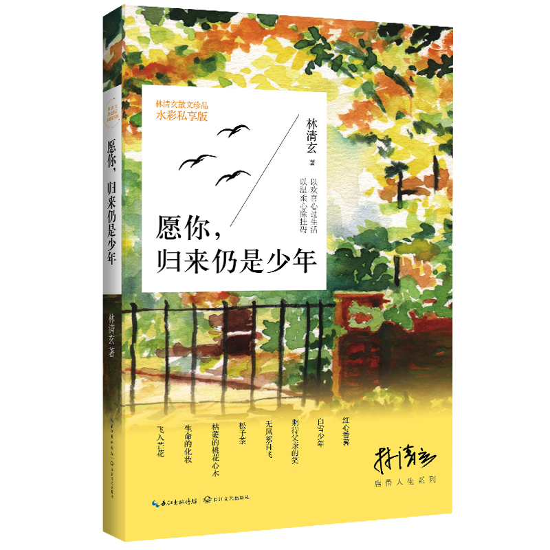 愿你归来仍是少年(水彩私享版)/林清玄启悟人生系列