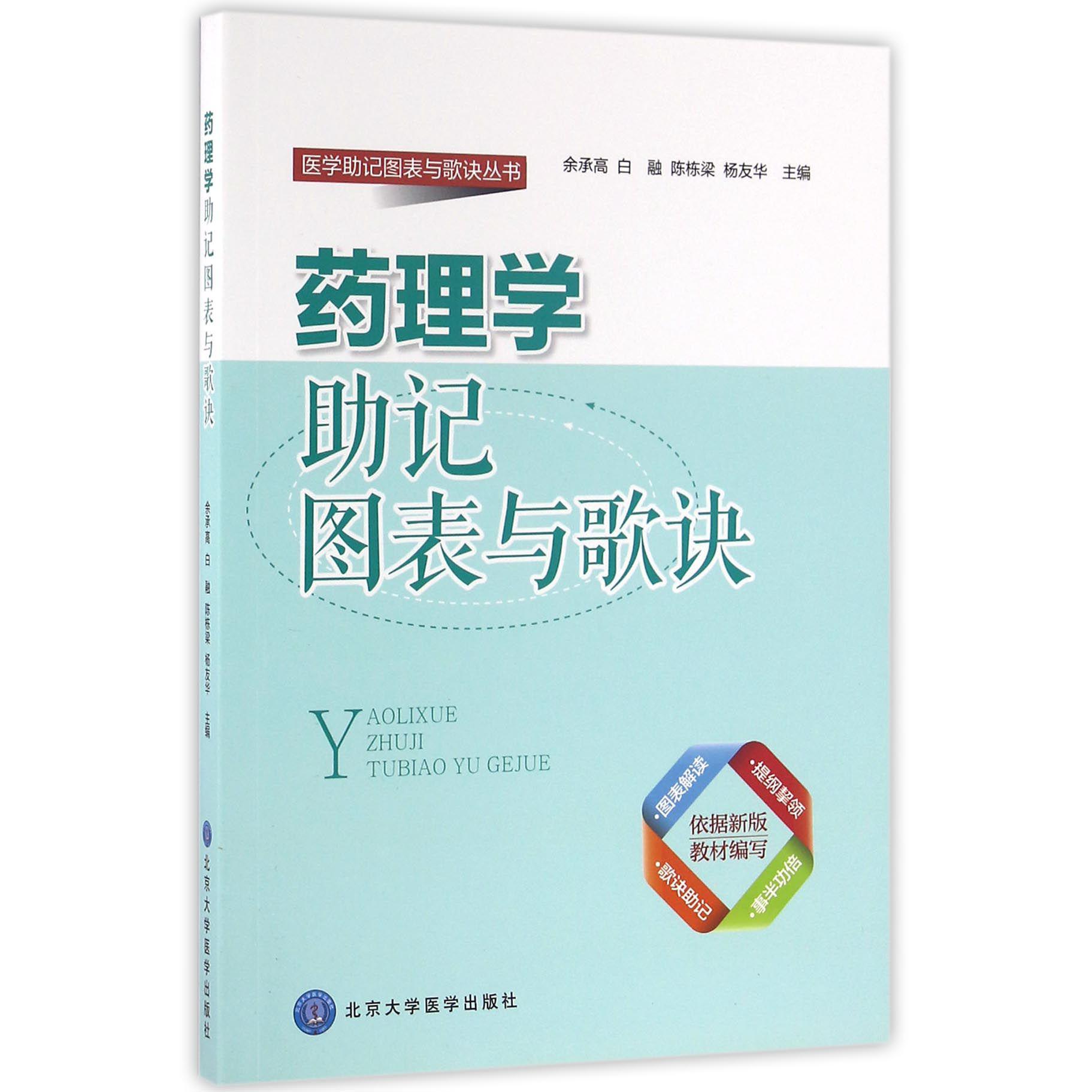 药理学助记图表与歌诀/医学助记图表与歌诀丛书