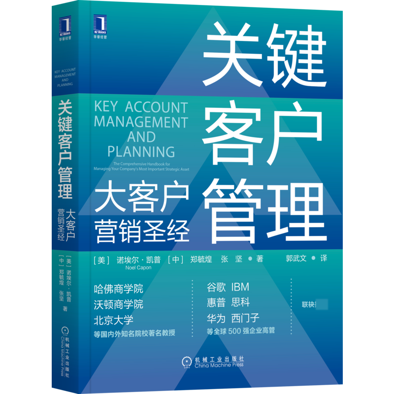 关键客户管理：大客户营销圣经
