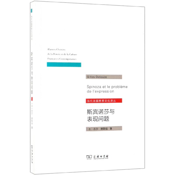 斯宾诺莎与表现问题/当代法国思想文化译丛