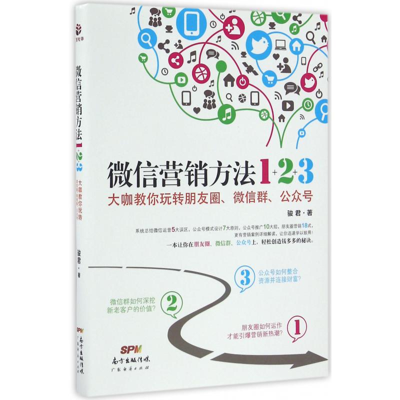 微信营销方法1+2+3（大咖教你玩转朋友圈微信群公众号）