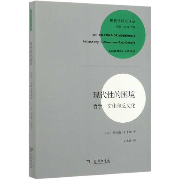 现代性的困境--哲学文化和反文化/现代性研究译丛