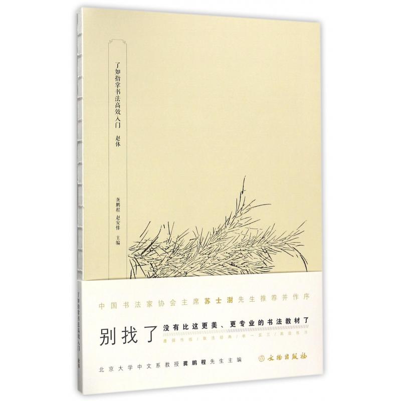 赵体/了如指掌书法高效入门