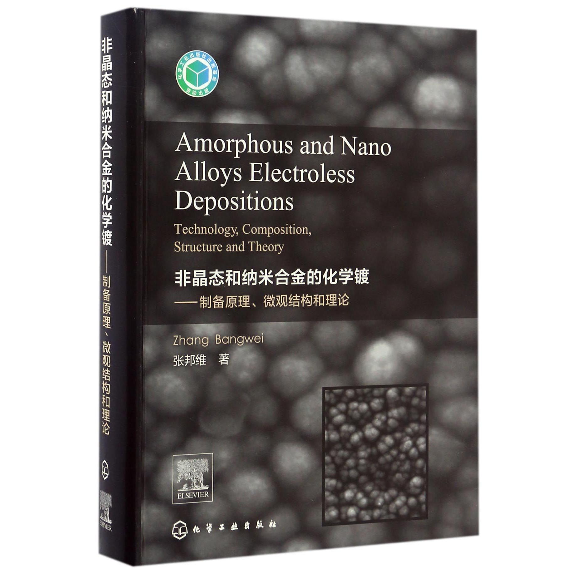 非晶态和纳米合金的化学镀--制备原理微观结构和理论(英文版)(精)