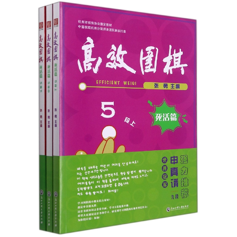 高效围棋(死活篇5段上中下杭州市棋类协会教材)