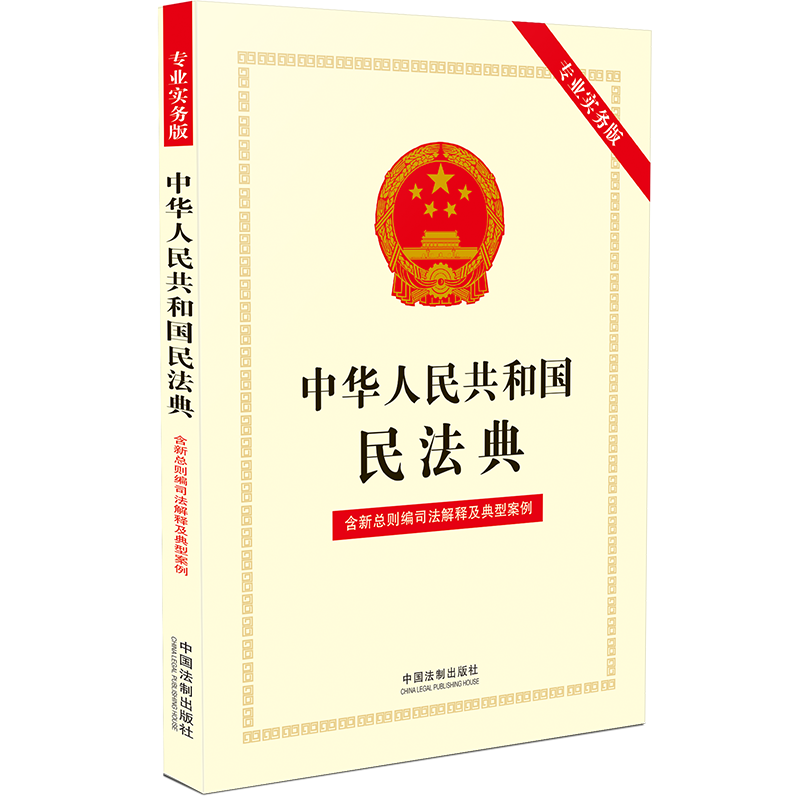 中华人民共和国民法典(专业实务版):含新总则编司法解释及典型案例