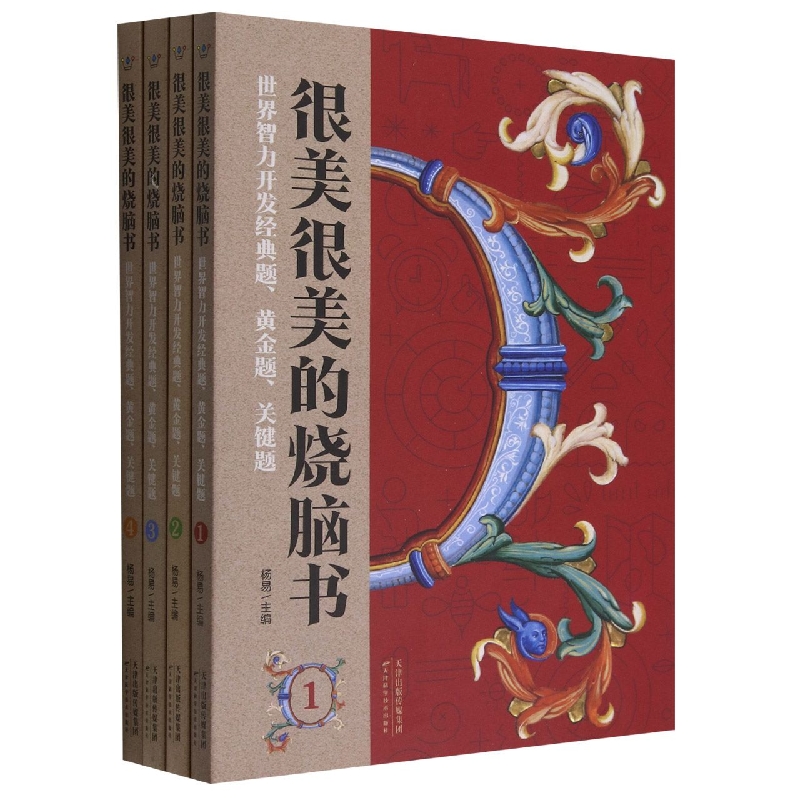 很美很美的烧脑书：世界智力开发典题、黄金题、关键题(全4册)
