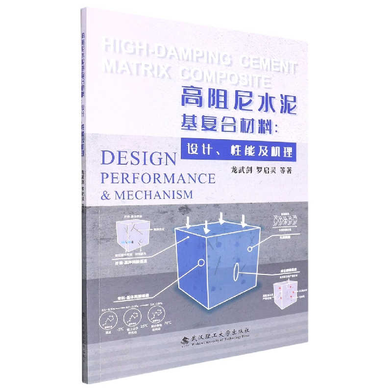 高阻尼水泥基复合材料：设计、性能及机理