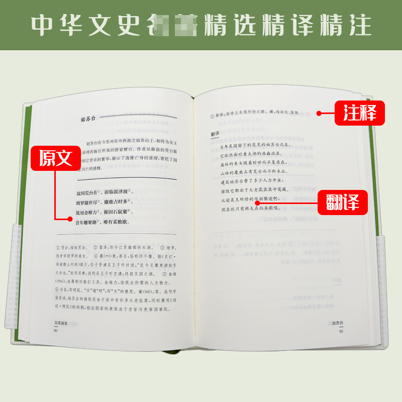 刘禹锡集(全民阅读版)(精)/中华文史名著精选精译精注