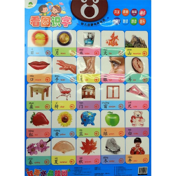 看图识字乐乐的家/幼儿启蒙有声挂图
