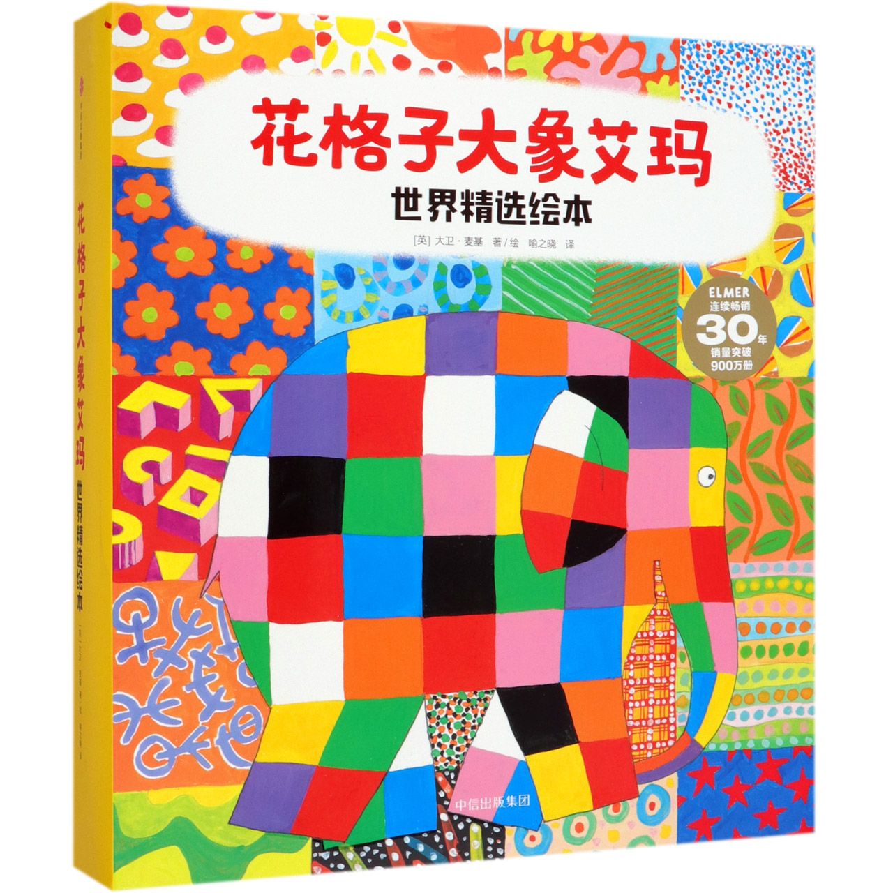 花格子大象艾玛世界精选绘本（共12册）