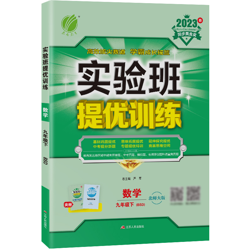 实验班提优训练 九年级数学(下) 北师大版 2023年春新版