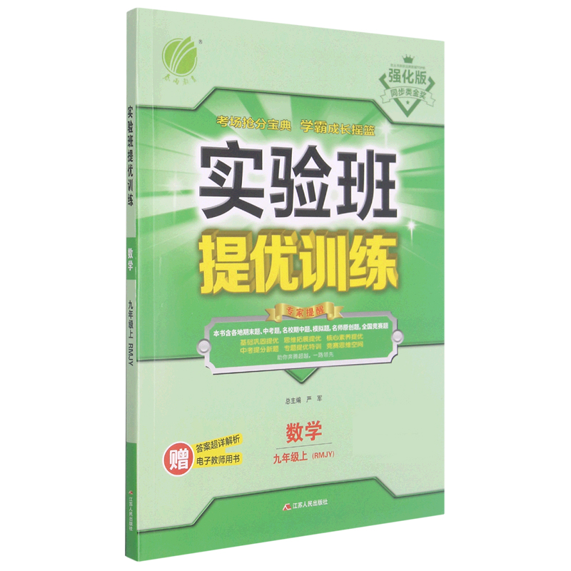 数学(9上RMJY强化版)/实验班提优训练