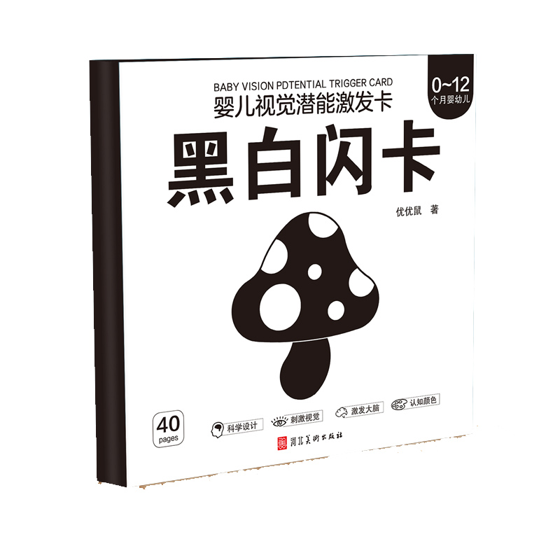 黑白闪卡大卡