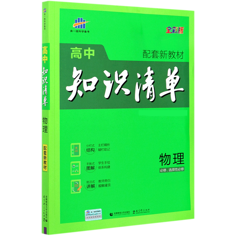 （Q22）2022版高中知识清单新教材 必修+选修系列 物理