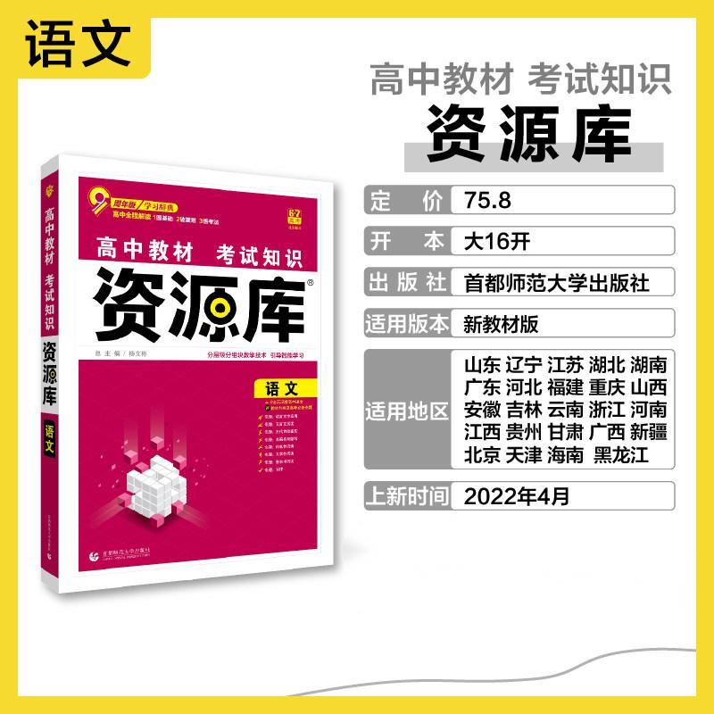 2022年高中教材考试知识资源库 语文（新教材版）