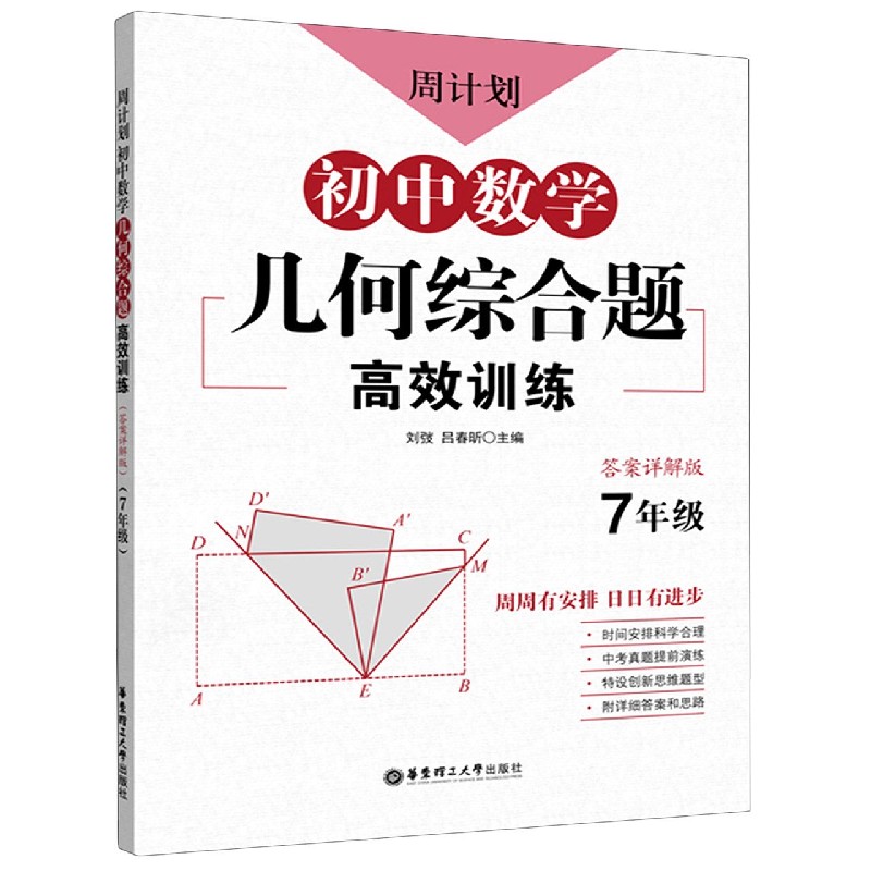 初中数学几何综合题高效训练(7年级答案详解版)/周计划