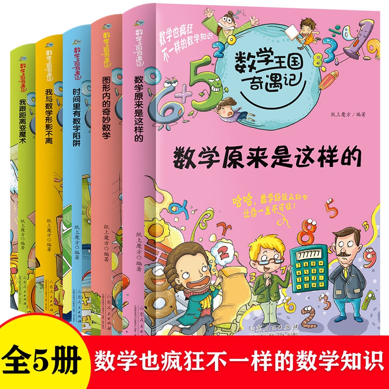 数学王国奇遇记概念篇（全5册）