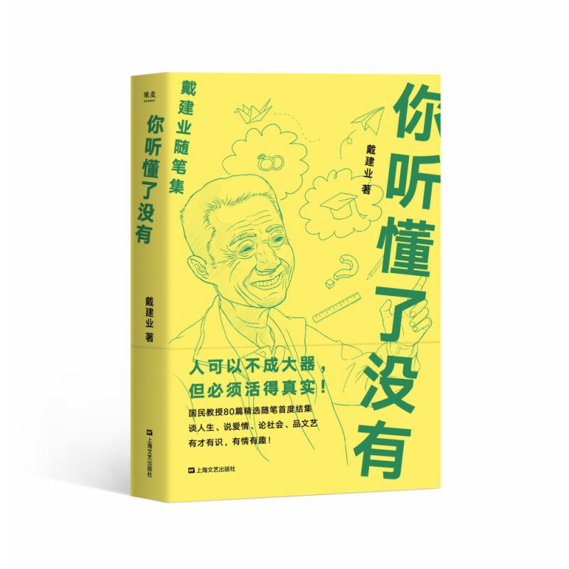 你听懂了没有(戴建业随笔集)