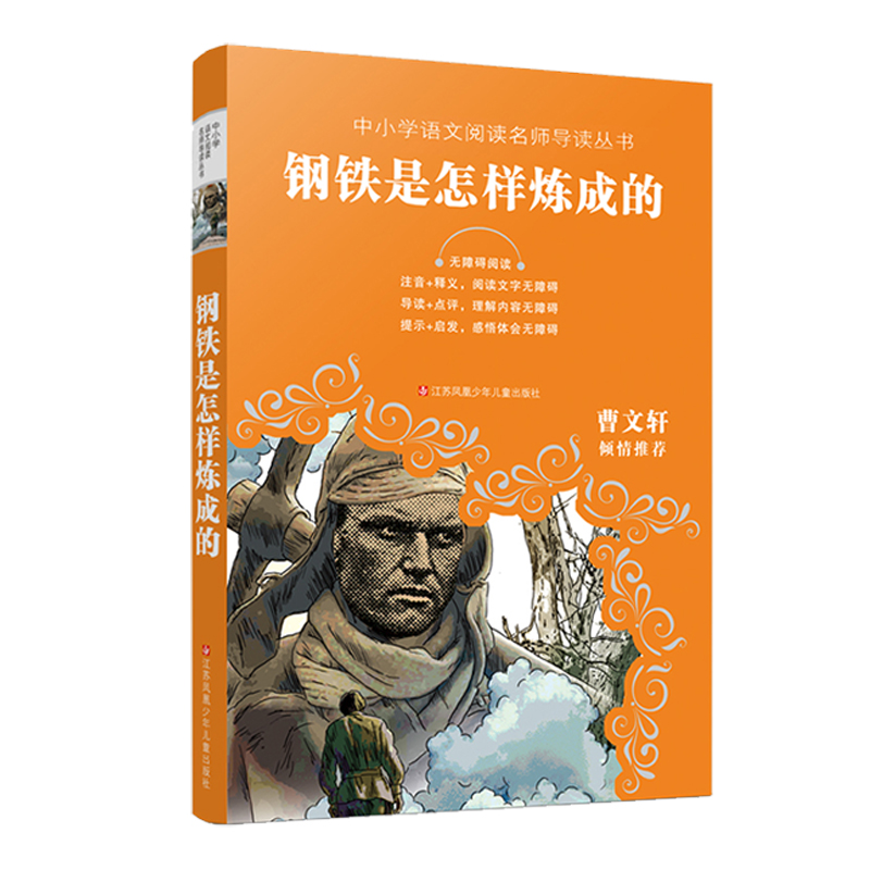 钢铁是怎样炼成的(无障碍阅读)/中小学语文阅读名师导读丛书