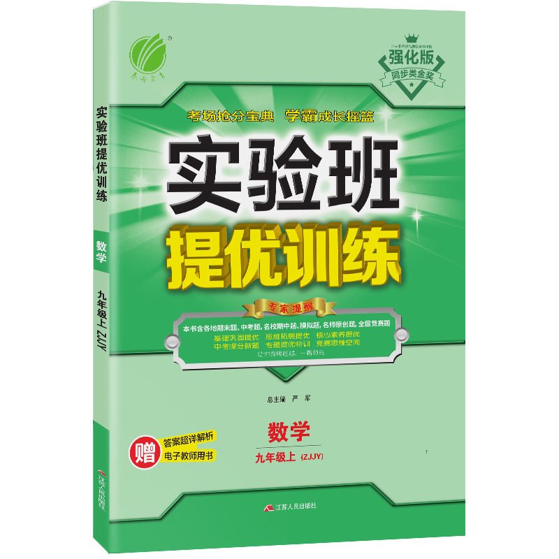 实验班提优训练 九年级数学(上) 浙教版 2021年秋新版