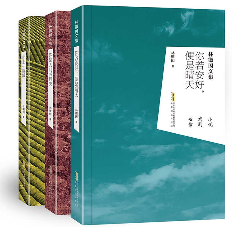 林徽因文集全集：恋上一座城+你若安好，便是晴天+你是人间四月天（套装共3册）