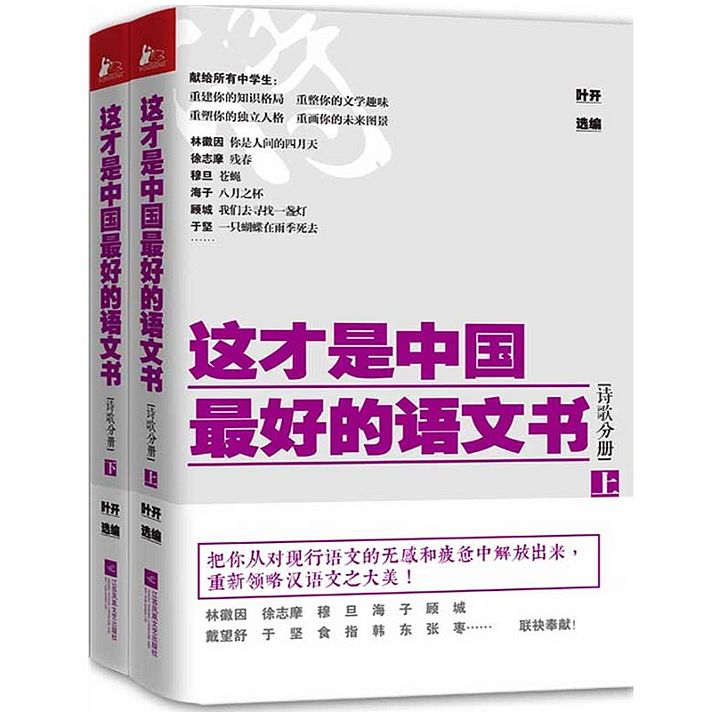 这才是中国最好的语文书·诗歌分册(全两册)