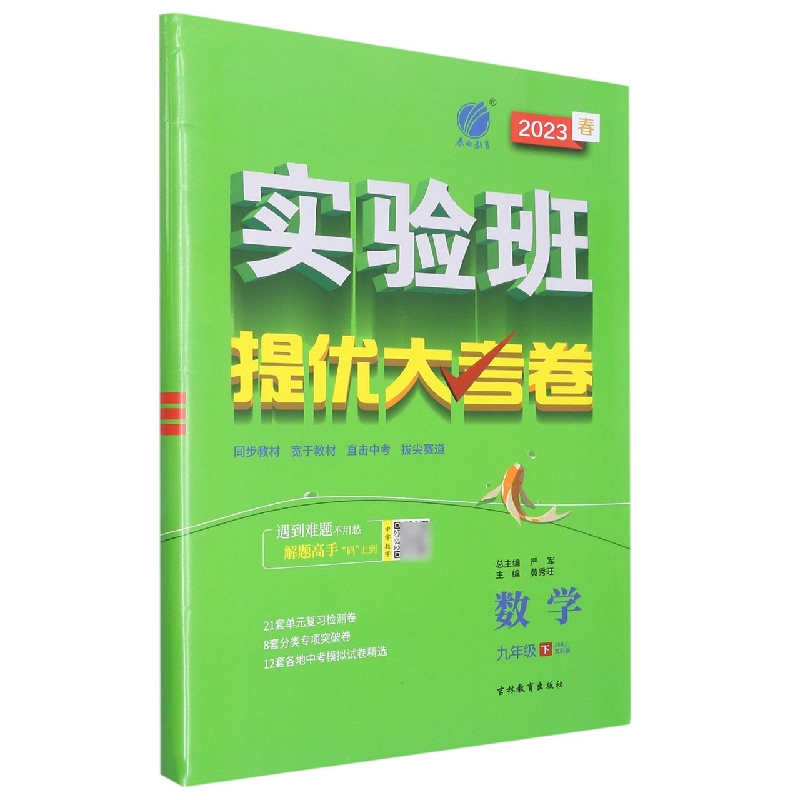数学（9下JSKJ苏科版2023春）/实验班提优大考卷