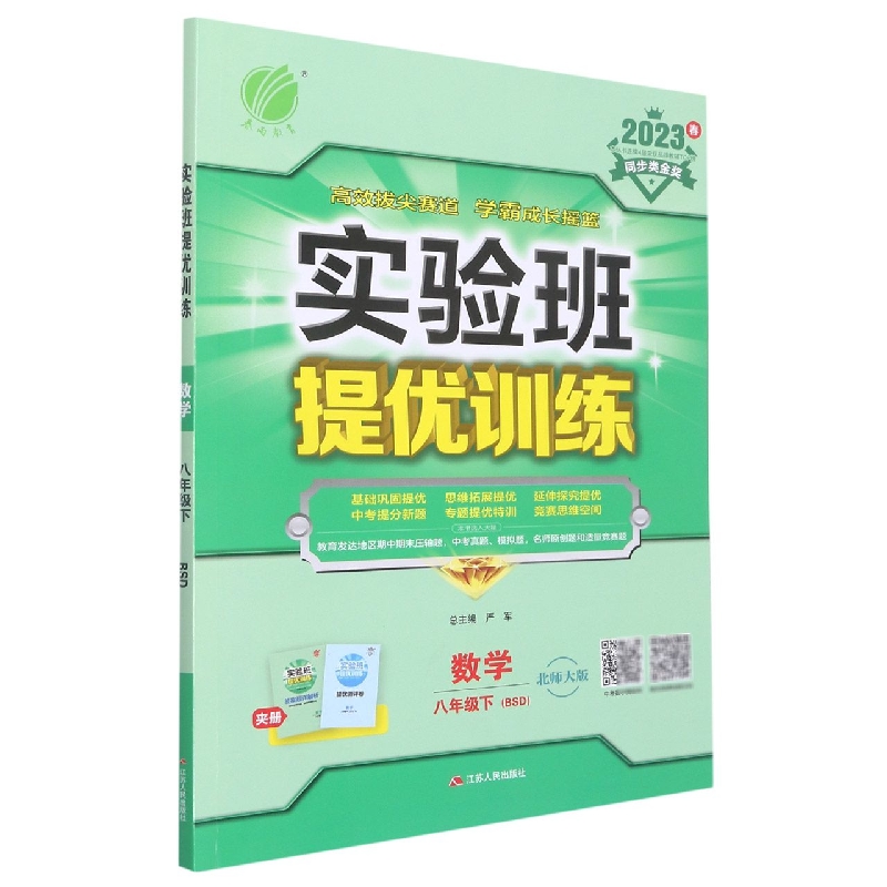 实验班提优训练 八年级数学（下） 北师大版 2023年春新版