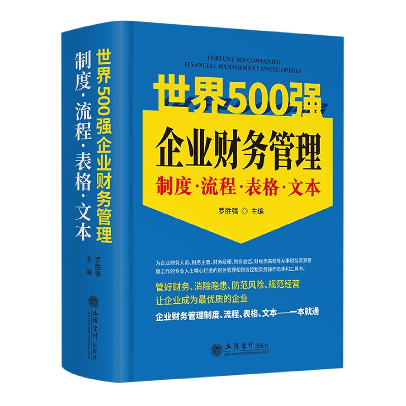 世界500强企业财务管理制度·流程·表格·文本