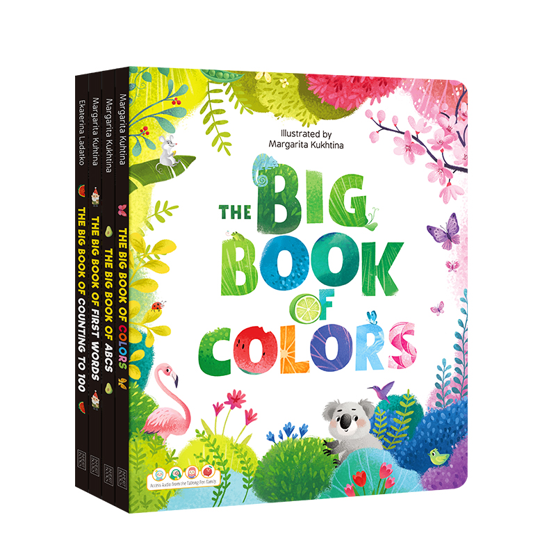 Big Book of 唯美认知大书（4本）-平装版