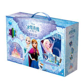 迪士尼冰雪奇缘水晶宝盒（2-3岁共3册）