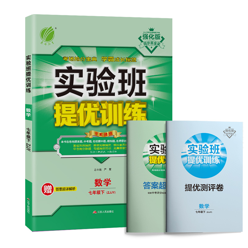 实验班提优训练 七年级数学（下） 浙教版 2023年春新版