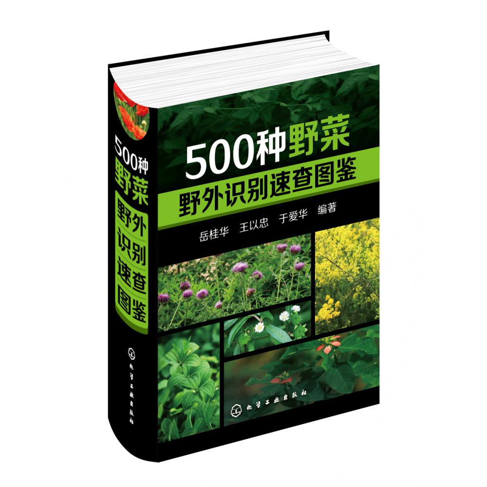 500种野菜野外识别速查图鉴(精)